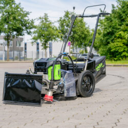 Akku Unkrautentfernungsgerät mit Randbürstenfunktion und Kunststoffäden, Unkrautjet 400 Plus Akku, Gepa