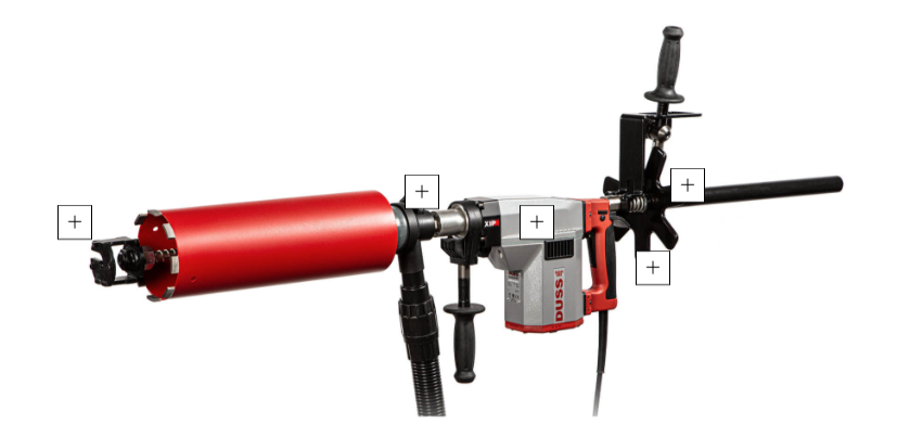 DIA 200 HWS Diamantbohrmaschine, Duss